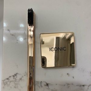 Iconic London brow silk and brush bundle